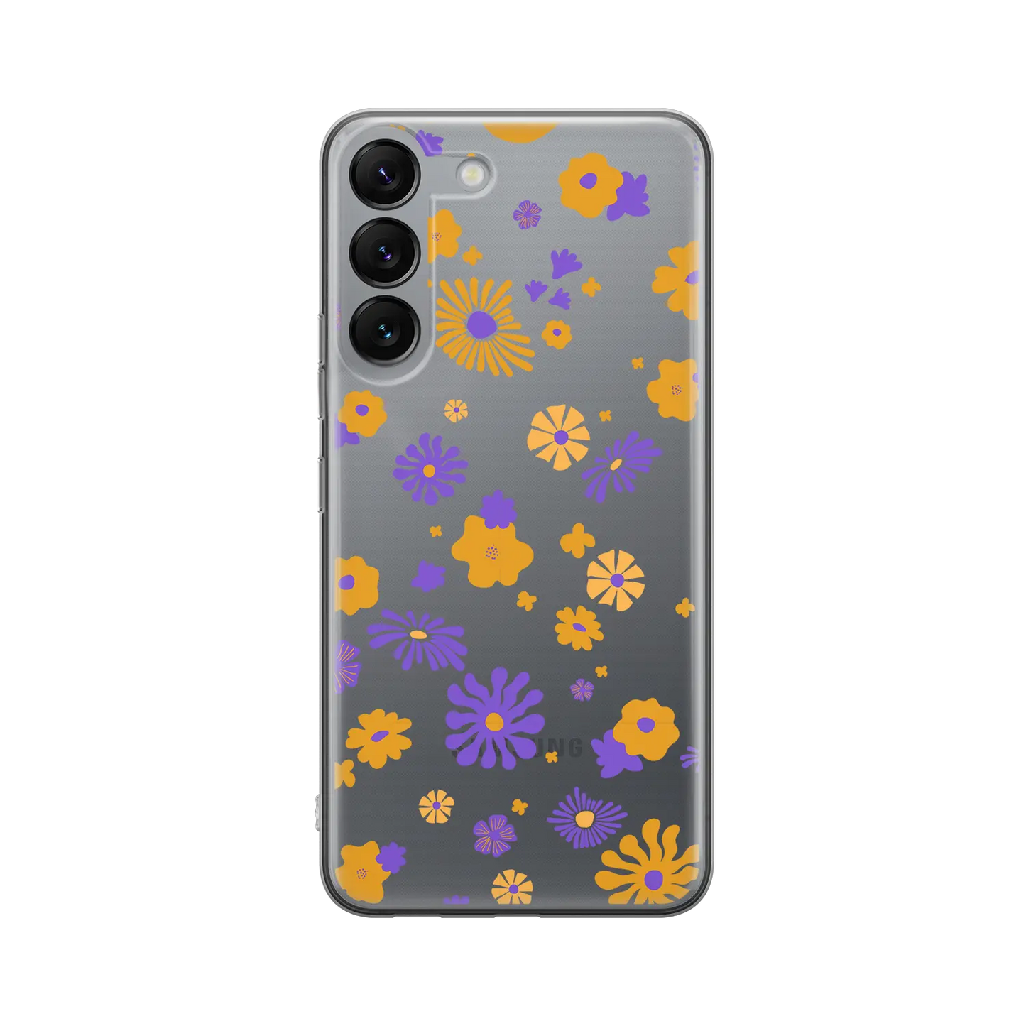 Hippie Flowers - Custom Galaxy S Case