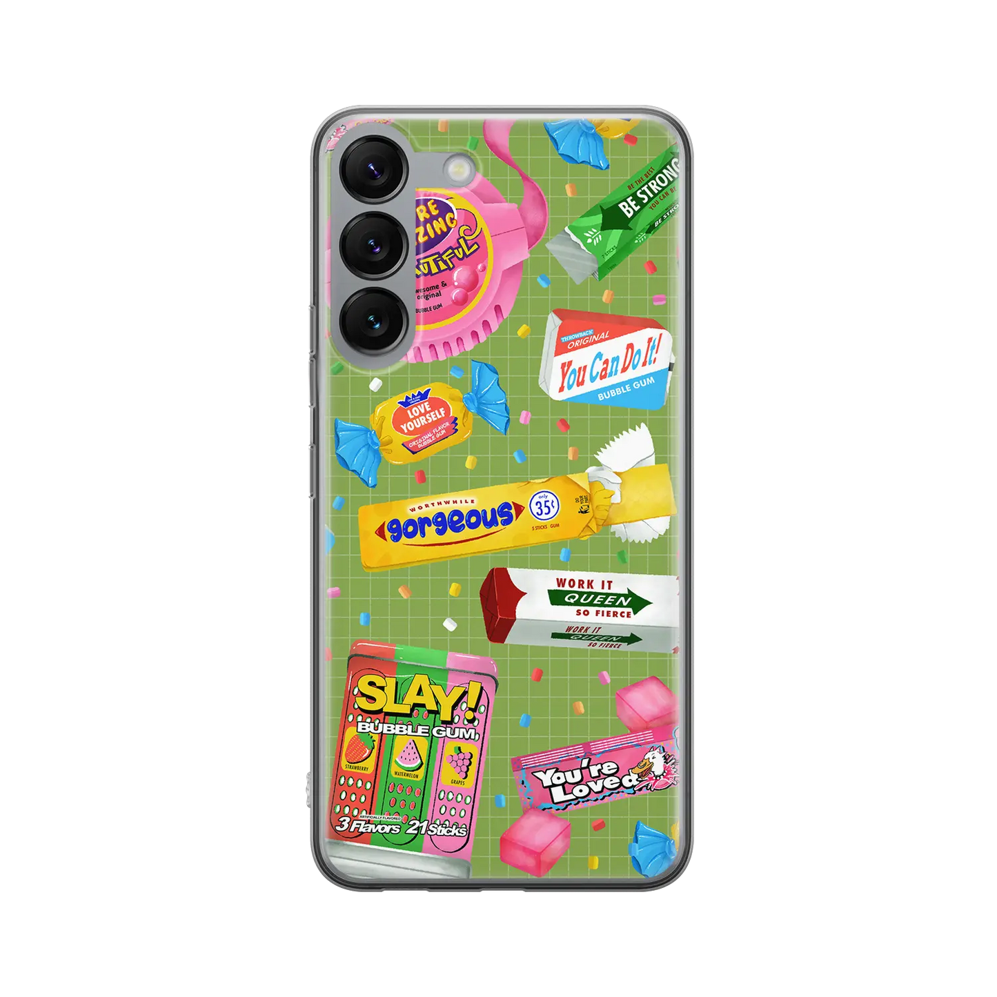 Slay Bubble Gum - Custom Galaxy S Case