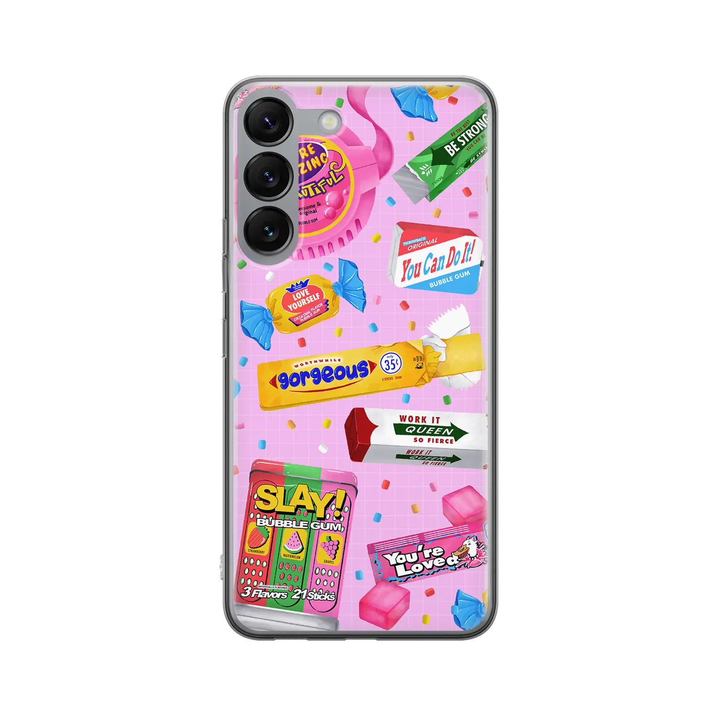 Slay Bubble Gum - Custom Galaxy S Case