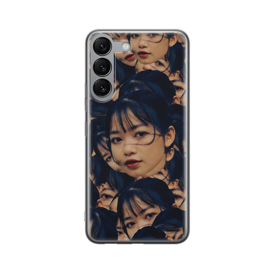 Overlapping Face - Custom Galaxy S Case