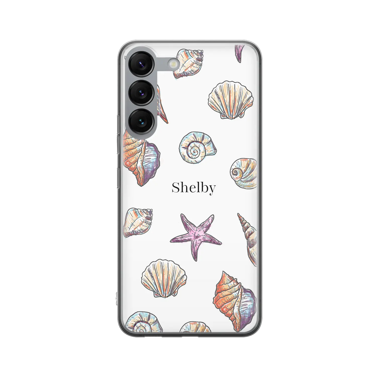 Seashells - Custom Galaxy S Case