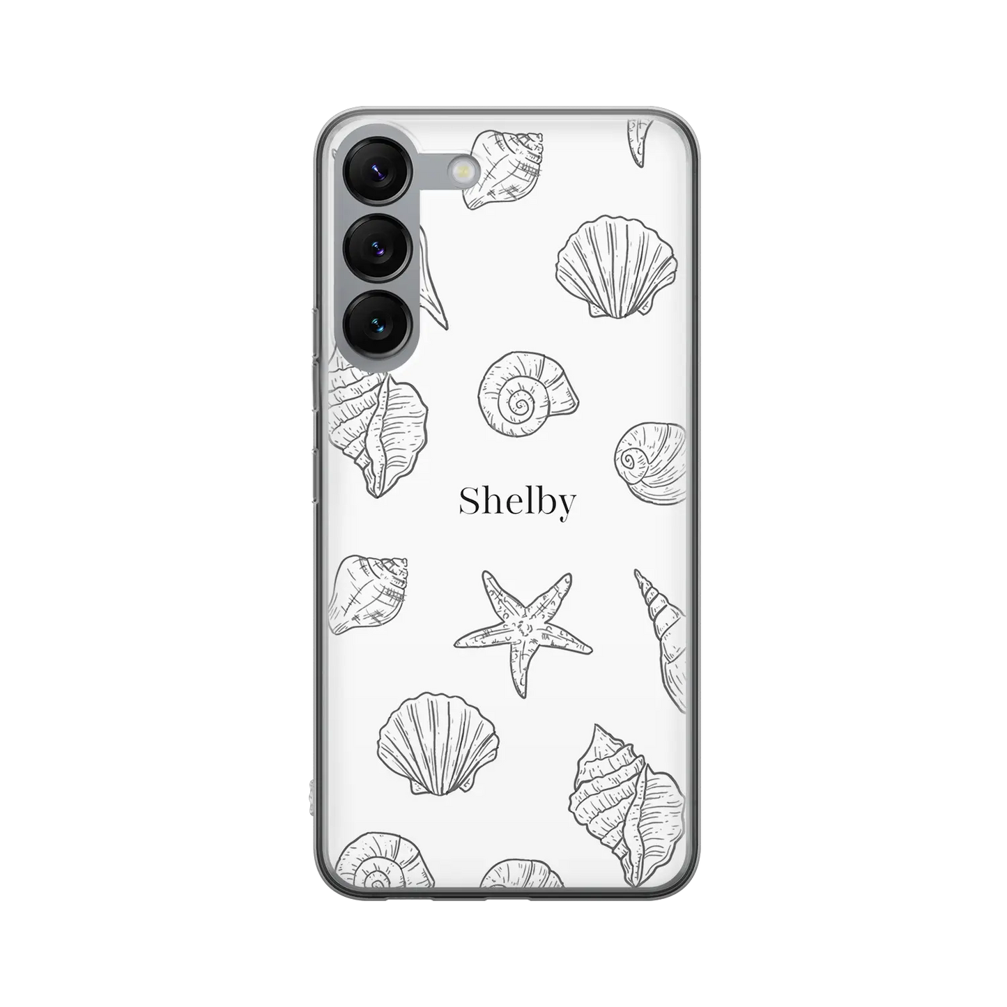 Seashells - Custom Galaxy S Case