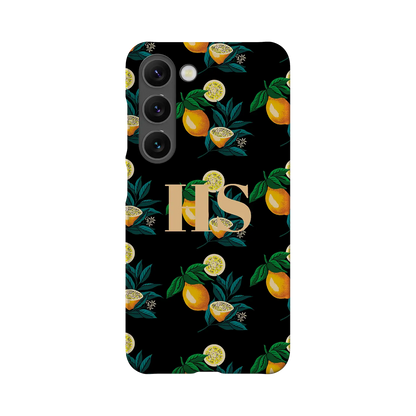 Lemon pattern - Custom Galaxy S Case