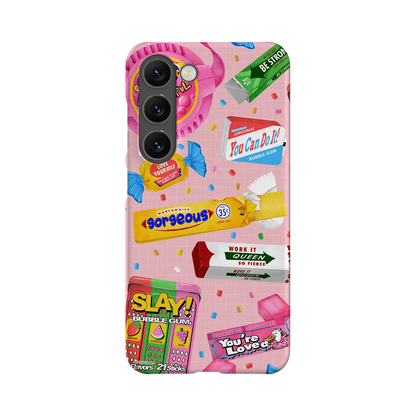 Slay Bubble Gum - Custom Galaxy S Case