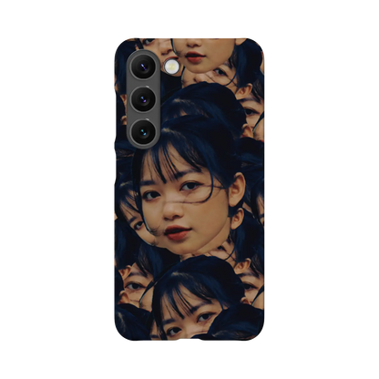 Overlapping Face - Custom Galaxy S Case