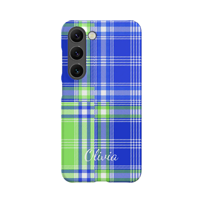 Plaid & Simple - Custom Galaxy S Case