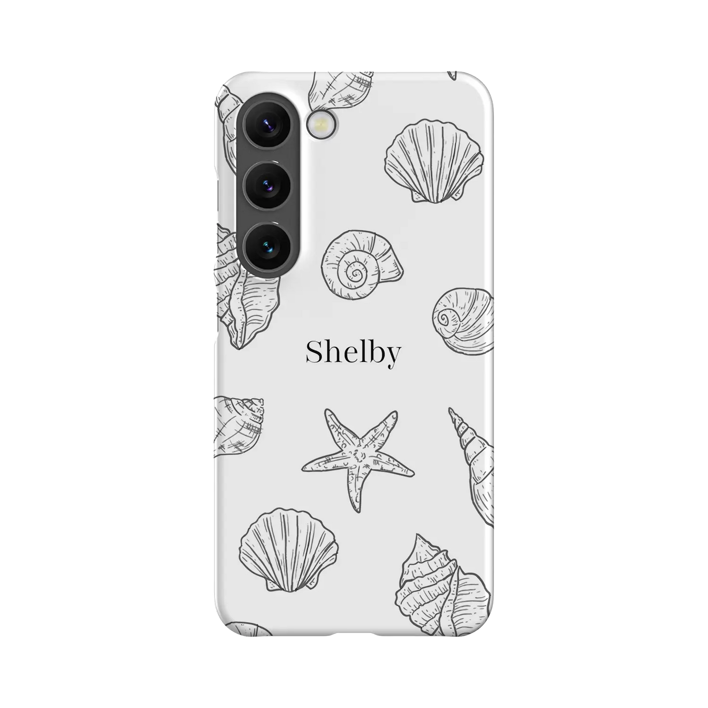 Seashells - Custom Galaxy S Case