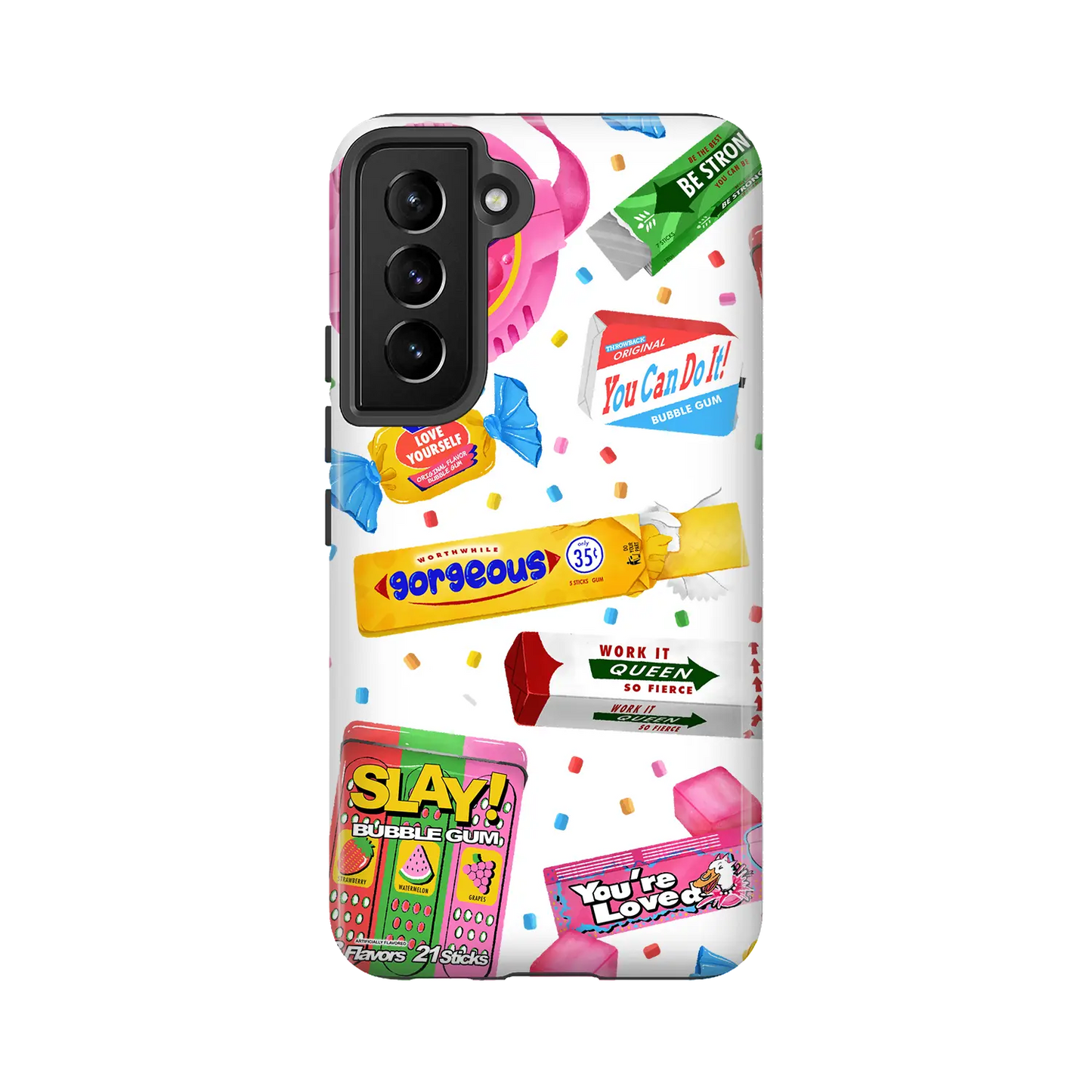 Slay Bubble Gum - Custom Galaxy S Case