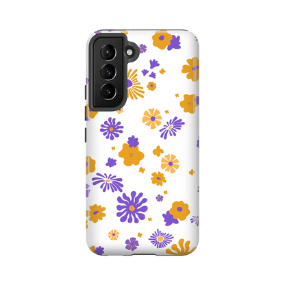 Hippie Flowers - Custom Galaxy S Case