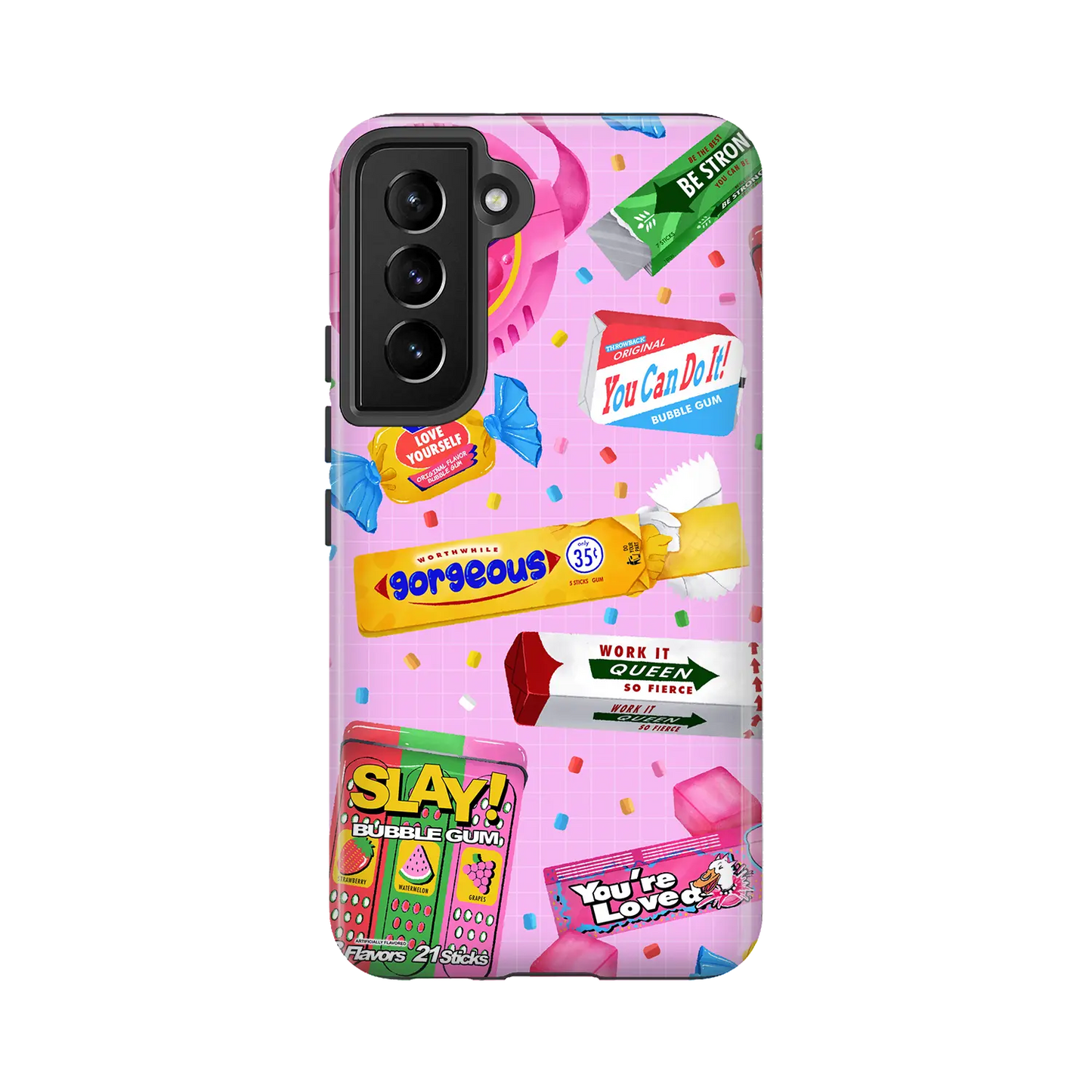 Slay Bubble Gum - Custom Galaxy S Case