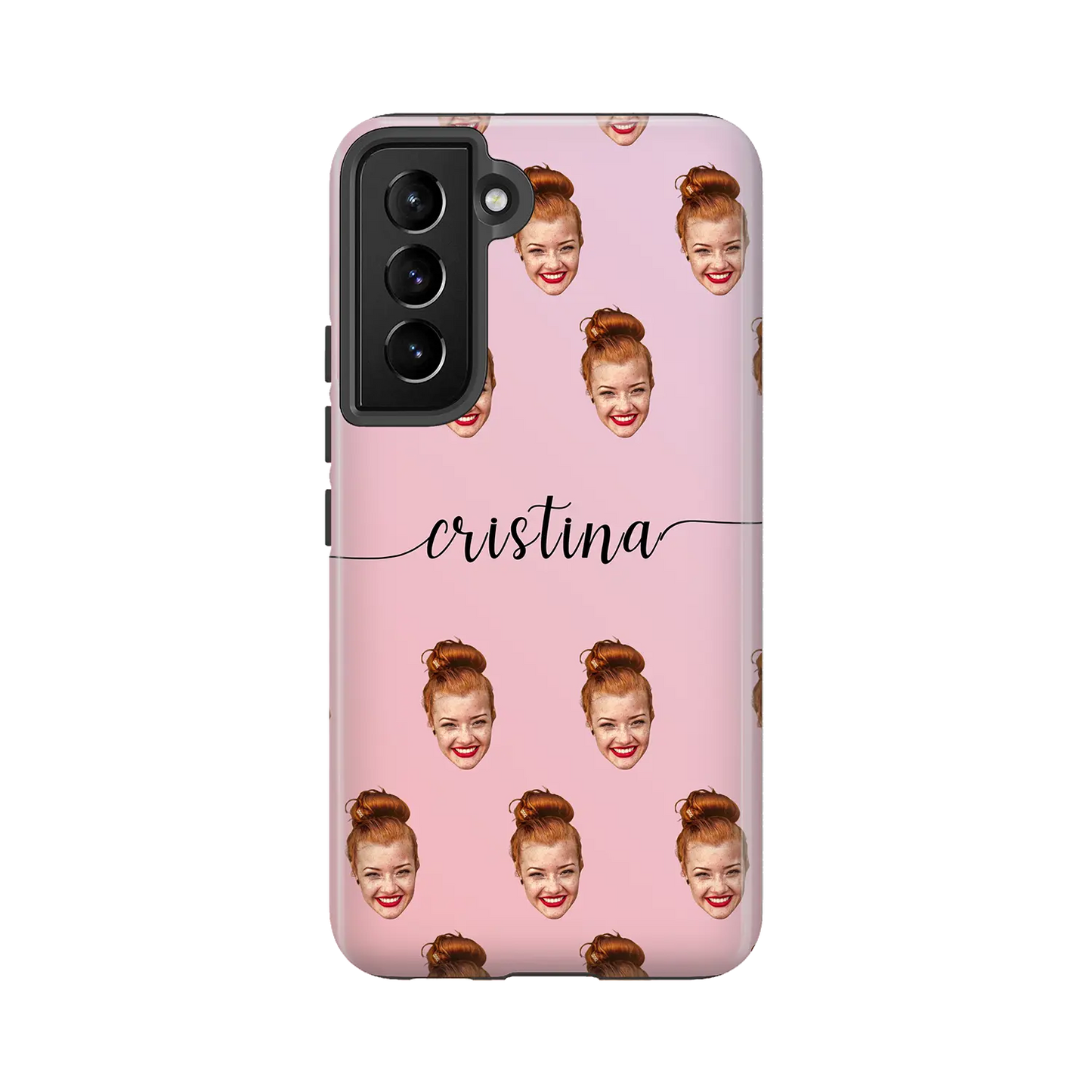 Face & Swirls - Custom Galaxy S Case