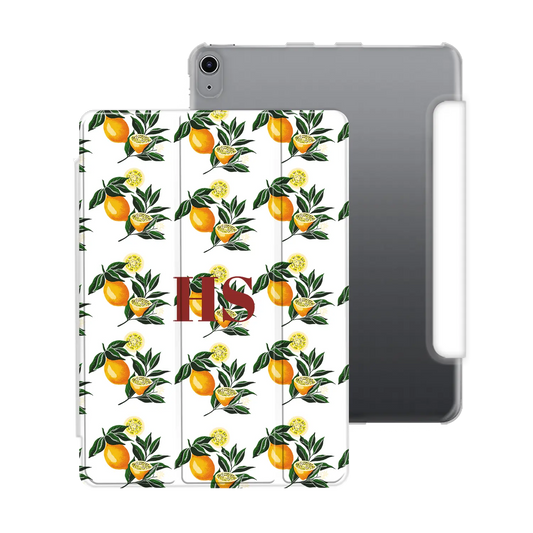 Lemon pattern - Custom iPad Case