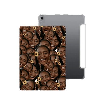 Overlapping Face - Custom iPad Case