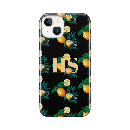 Lemon pattern - Custom iPhone Case