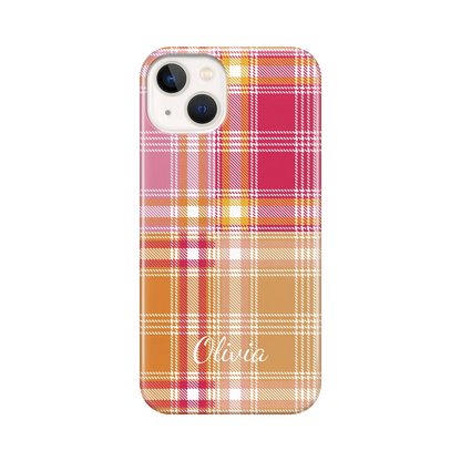 Plaid & Simple - Custom iPhone Case