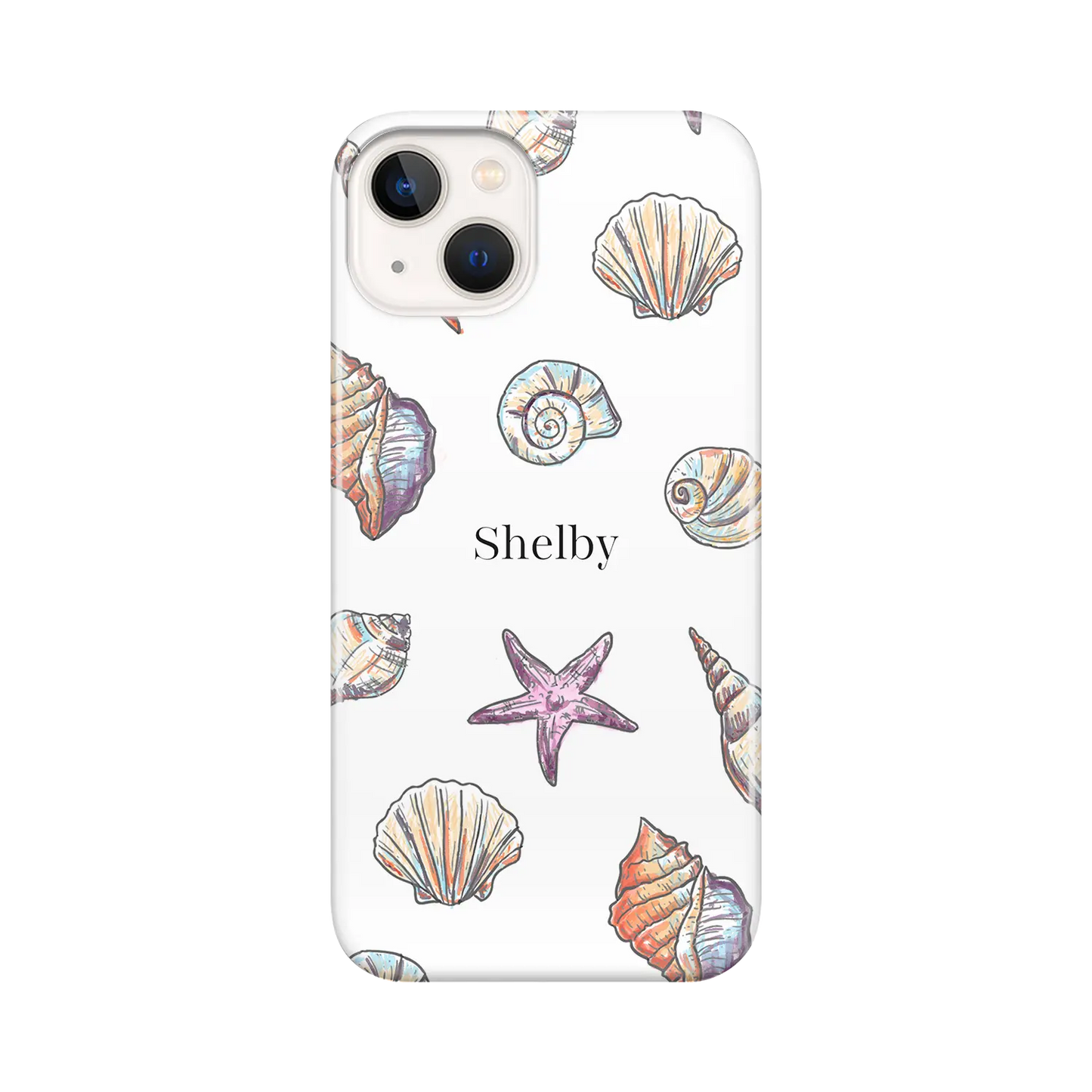 Seashells - Custom iPhone Case