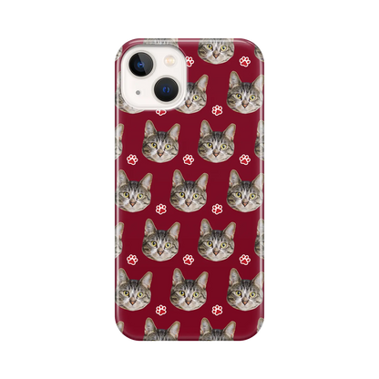 Face & Paws - Custom iPhone Case