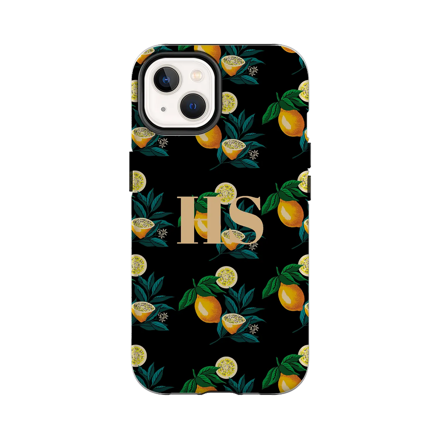 Lemon pattern - Custom iPhone Case