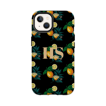 Lemon pattern - Custom iPhone Case