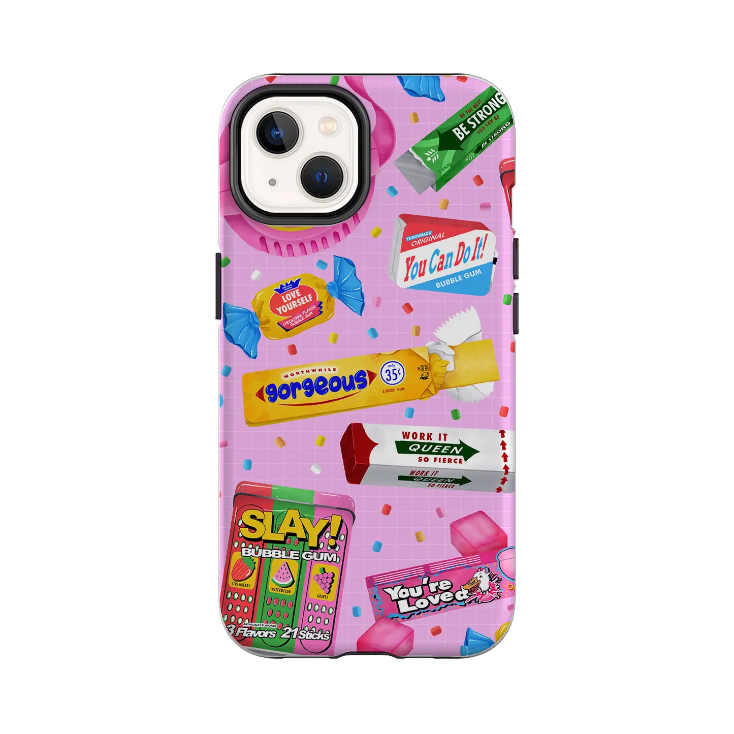 Slay Bubble Gum - Custom iPhone Case