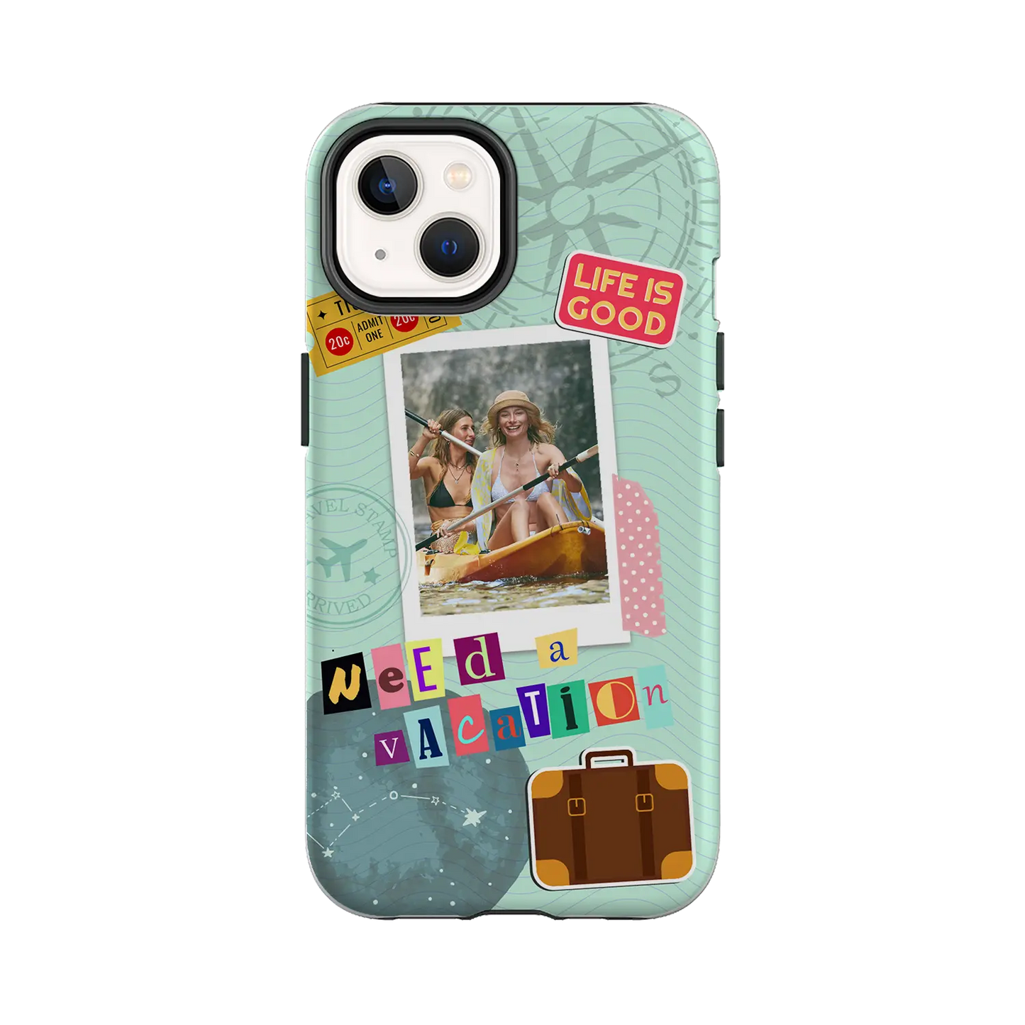Need A Vacation - Custom iPhone Case