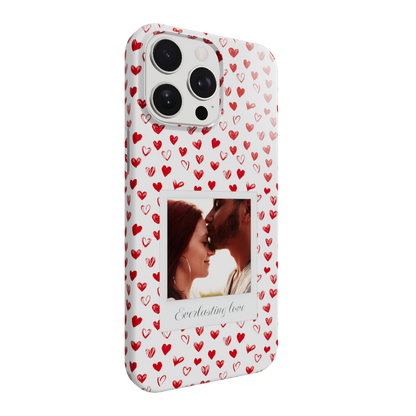 Polaroid Hearts - Custom iPhone Case