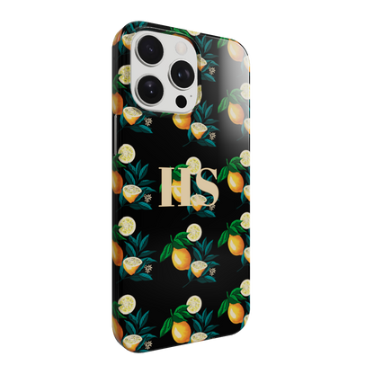 Lemon pattern - Custom Galaxy S Case