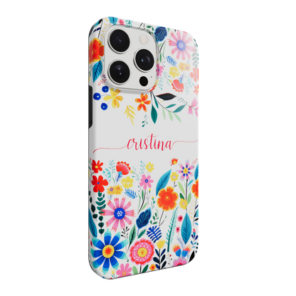 Happy Flowers - Custom iPhone case