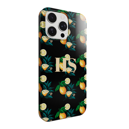 Lemon pattern - Custom Galaxy S Case