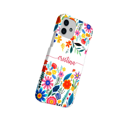 Happy Flowers - Custom Galaxy A case