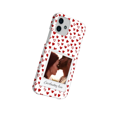 Polaroid Hearts - Custom iPhone Case