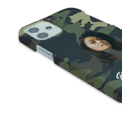 Let’s Face It - Camouflage - Custom iPhone Case