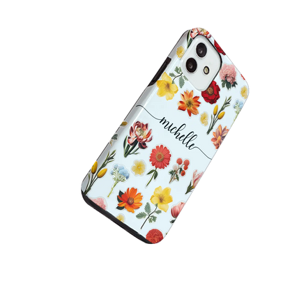 Flower Stickers - Custom iPhone Case