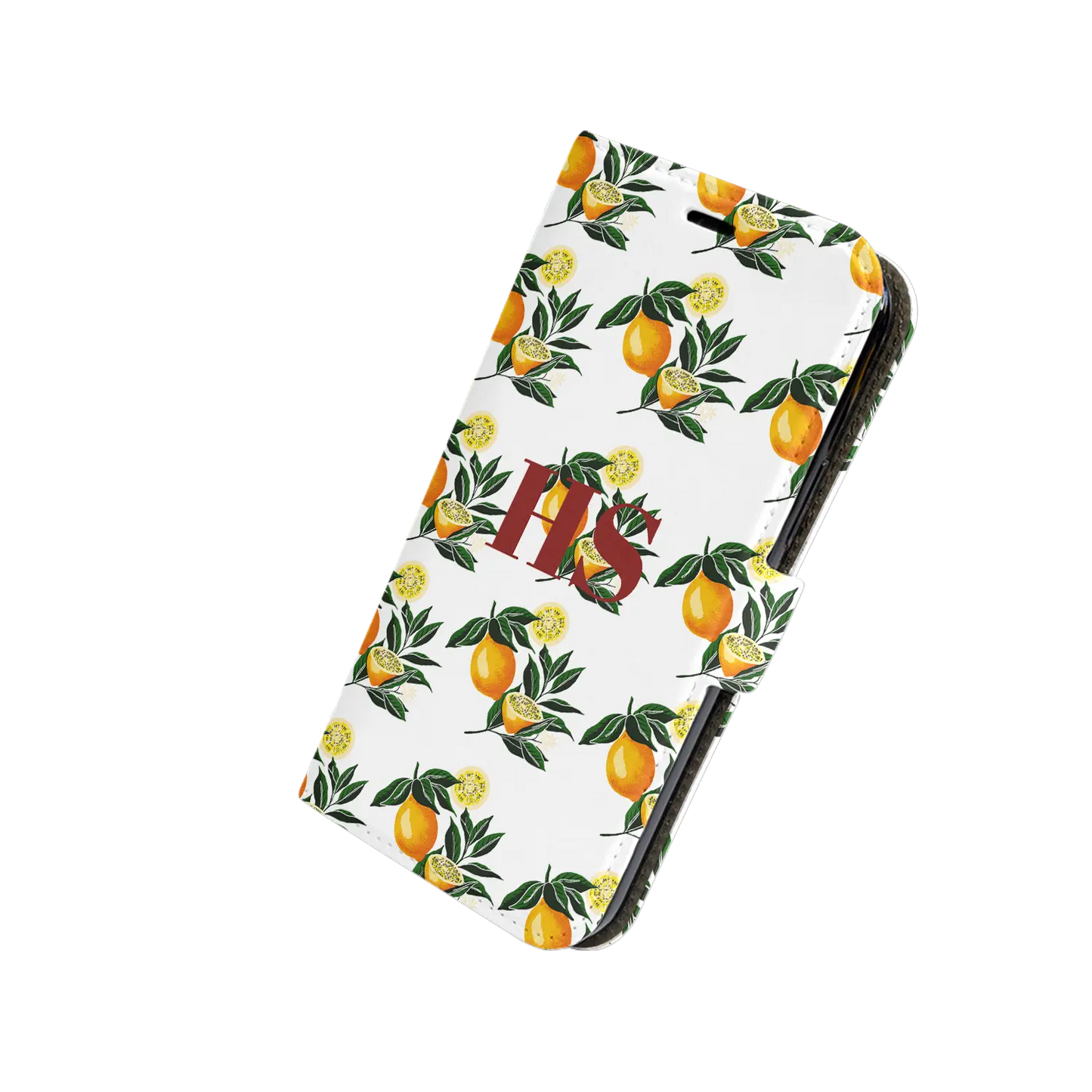 Lemon pattern - Custom iPhone Case
