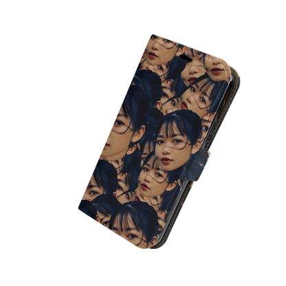 Overlapping Face - Custom Galaxy S Case