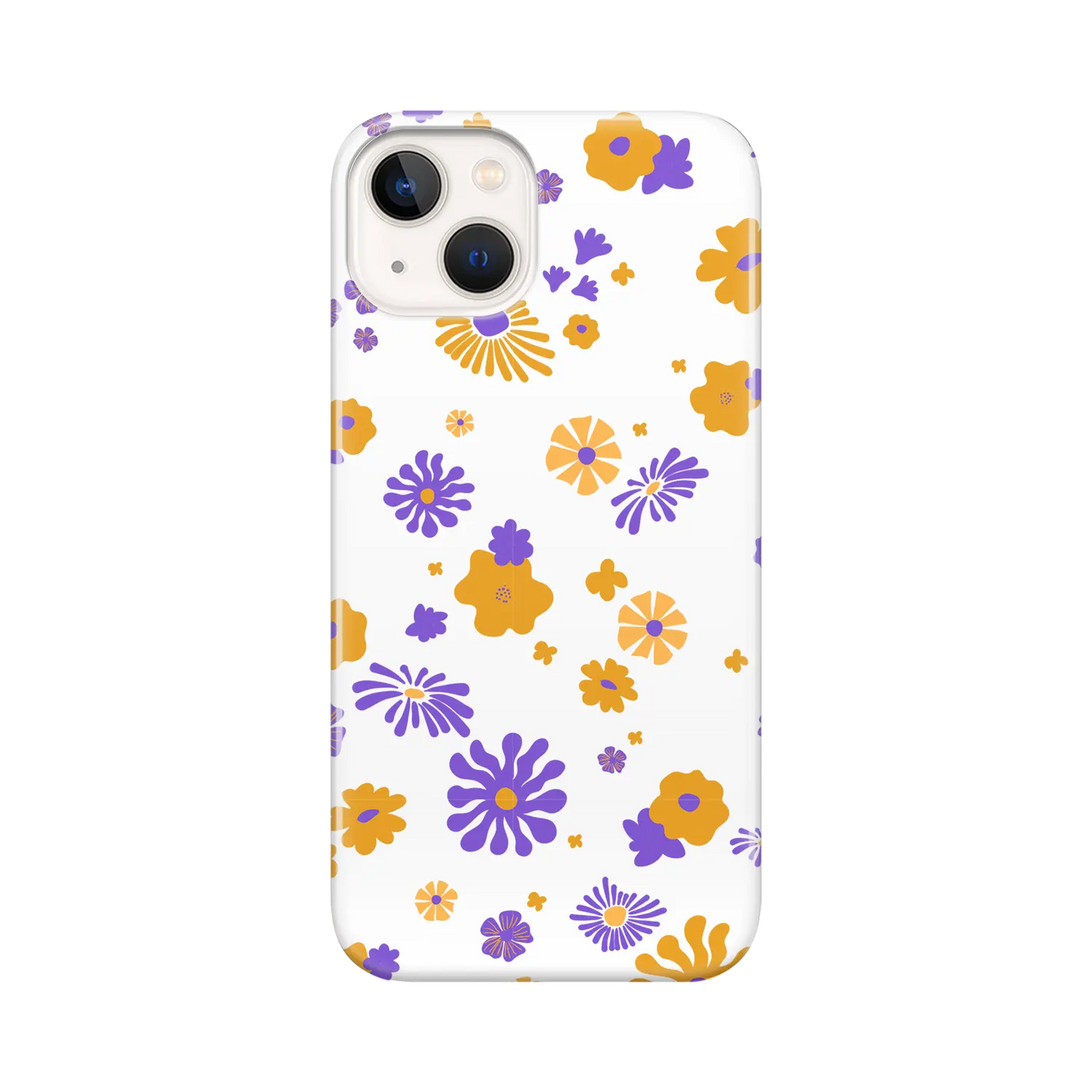 Hippieblomster - brugerdefineret iPhone-etui