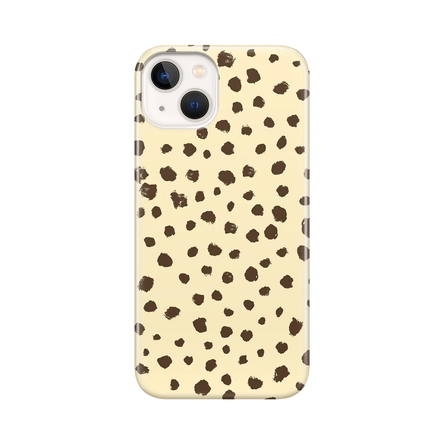 Grunge Dots - brugerdefineret iPhone-etui