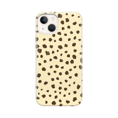 Grunge Dots - brugerdefineret iPhone-etui