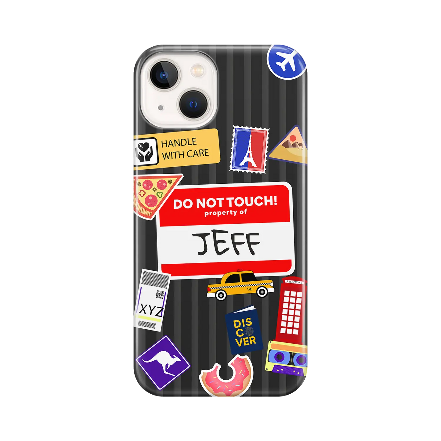 Min ejendom - brugerdefineret iPhone-etui