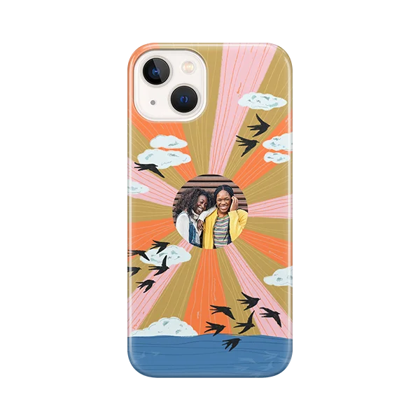 Sunset Light - brugerdefineret iPhone-etui