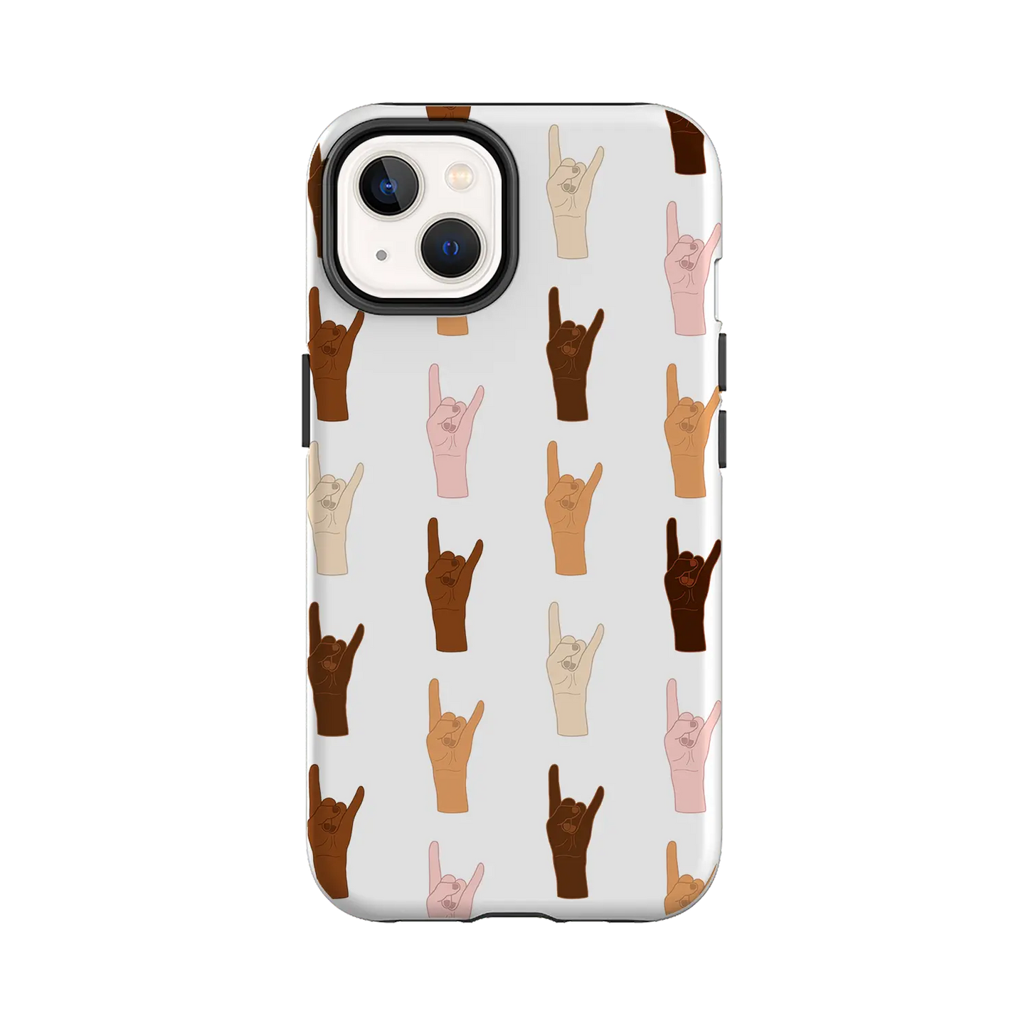 Verdens hænder - brugerdefineret iPhone-etui