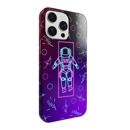 Neon Astro - brugerdefineret iPhone-etui