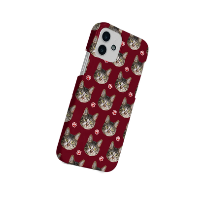 Face & Paws - brugerdefineret iPhone-etui
