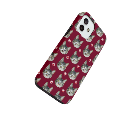 Face & Paws - brugerdefineret iPhone-etui
