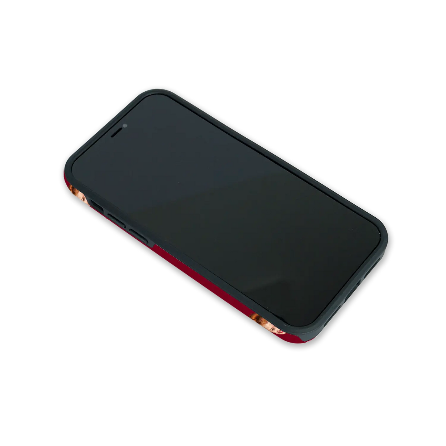 Face & Swirls - brugerdefineret iPhone-etui