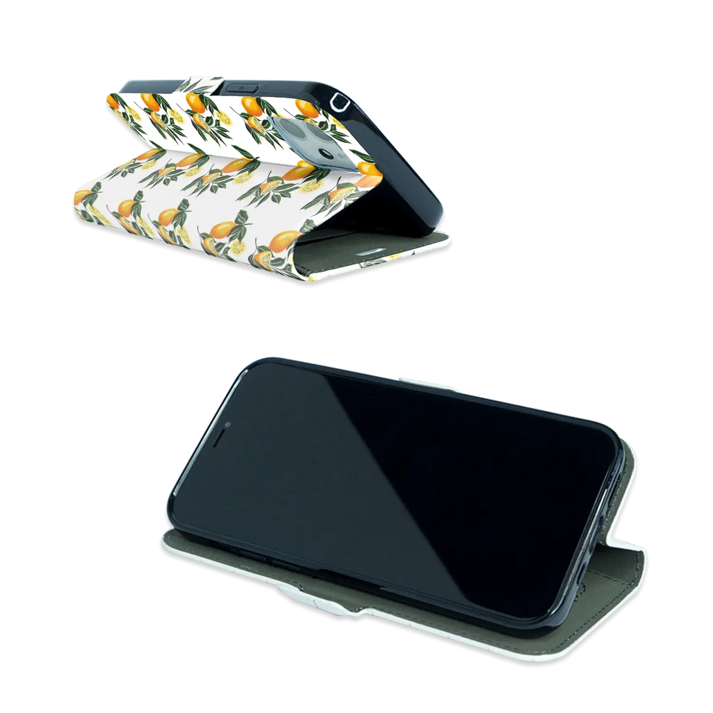 Citronmønster - brugerdefineret iPhone-etui