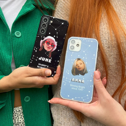 Let’s Face It - Constellations - Personalised Galaxy A Case