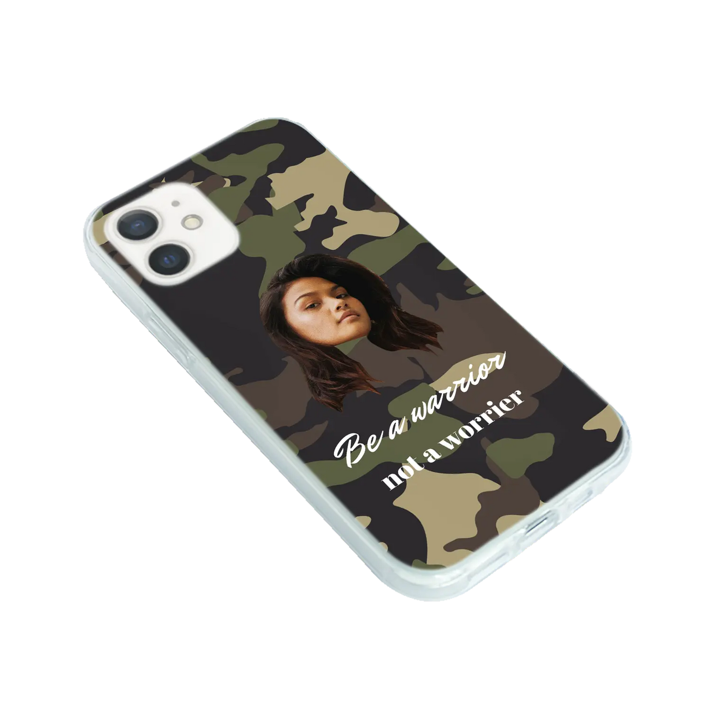 Let’s Face It - Camouflage - Personalised iPhone Case