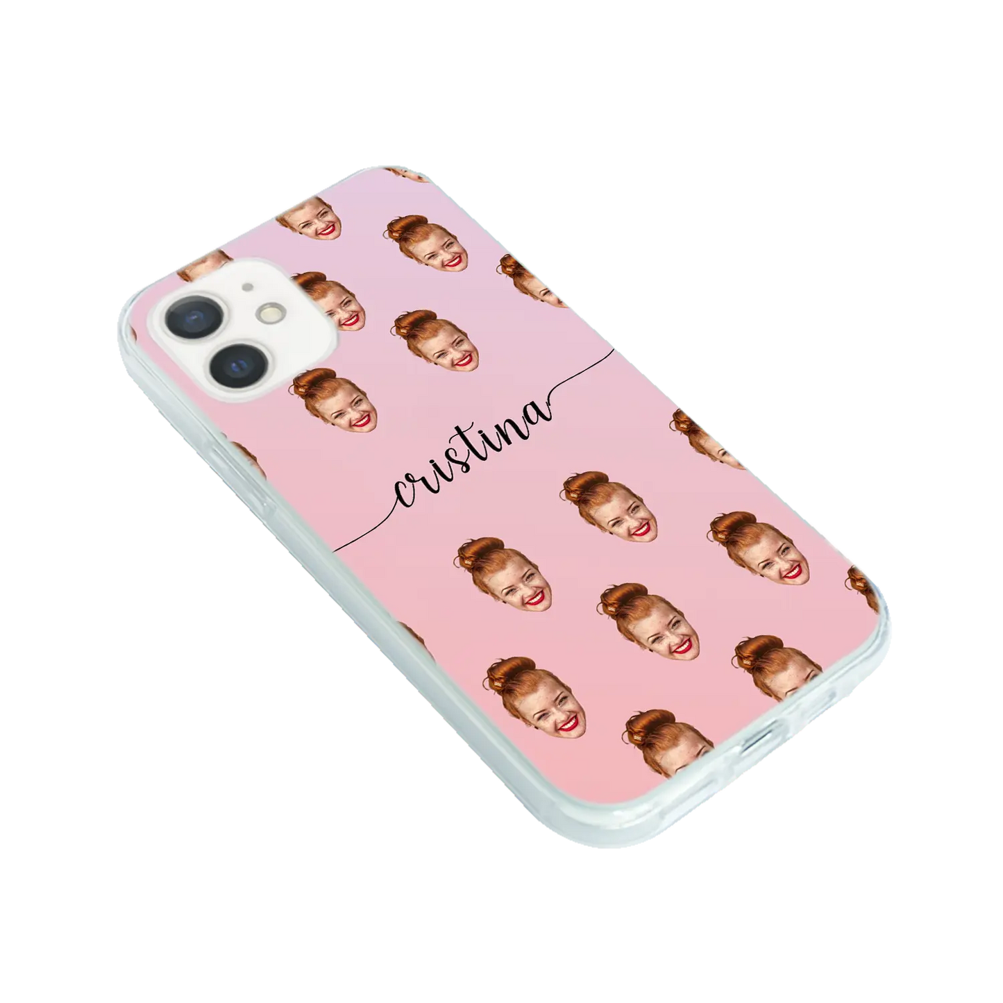 Face & Swirls - Personalised Galaxy S Case