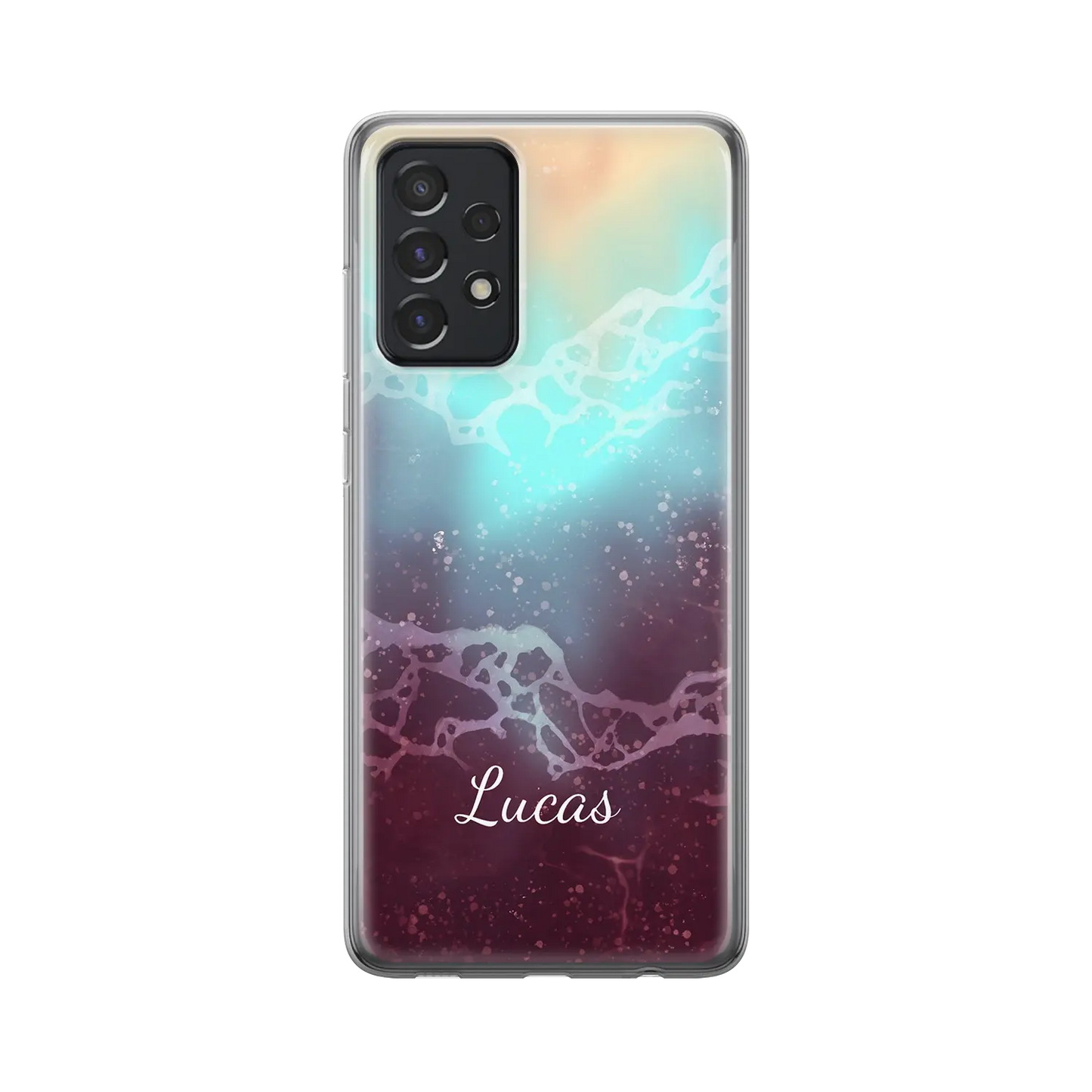 Sea Foam - Personalised Galaxy A Case